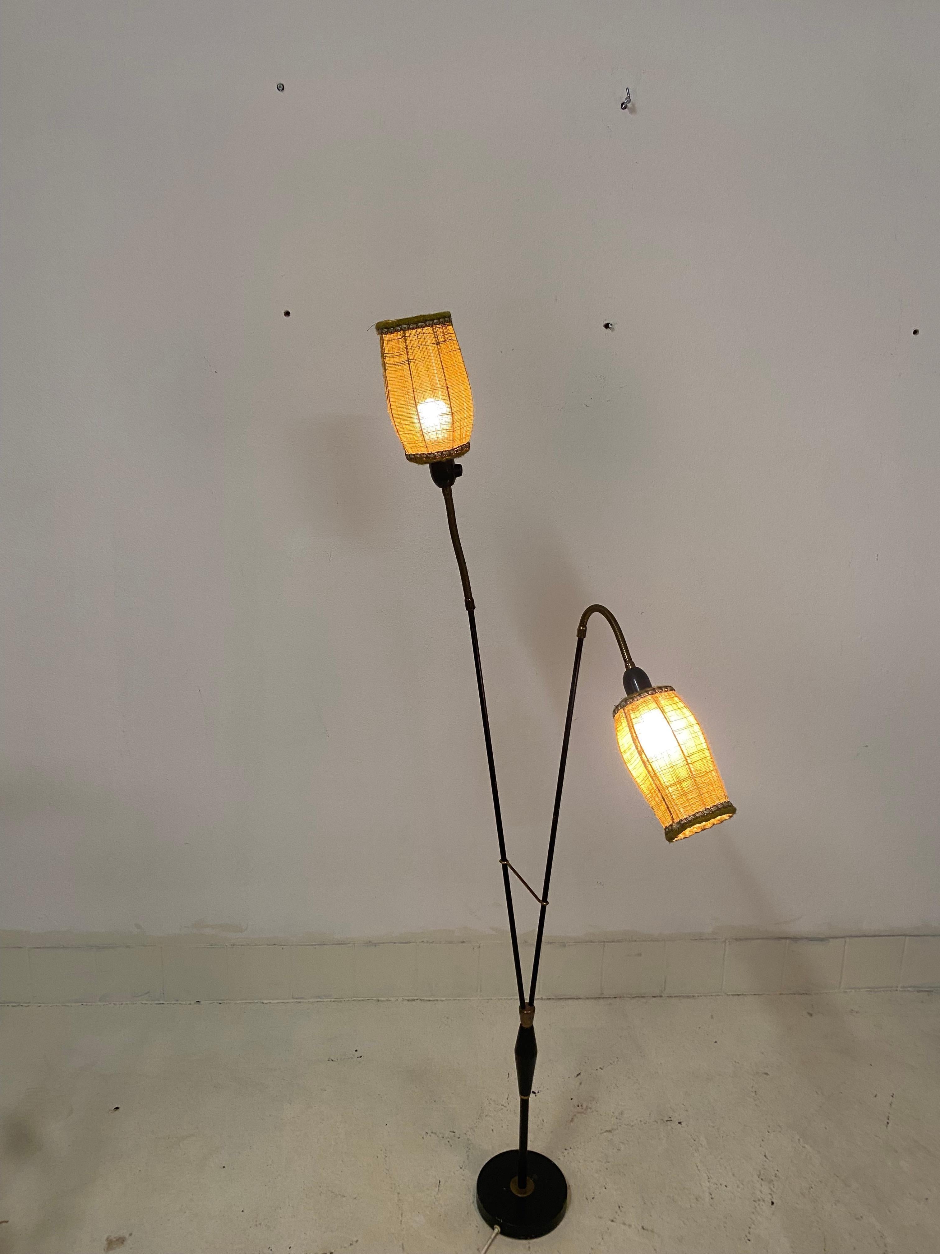 Scandinavian Modern Floor Lamp by Ateljé Lyktan For Sale 7