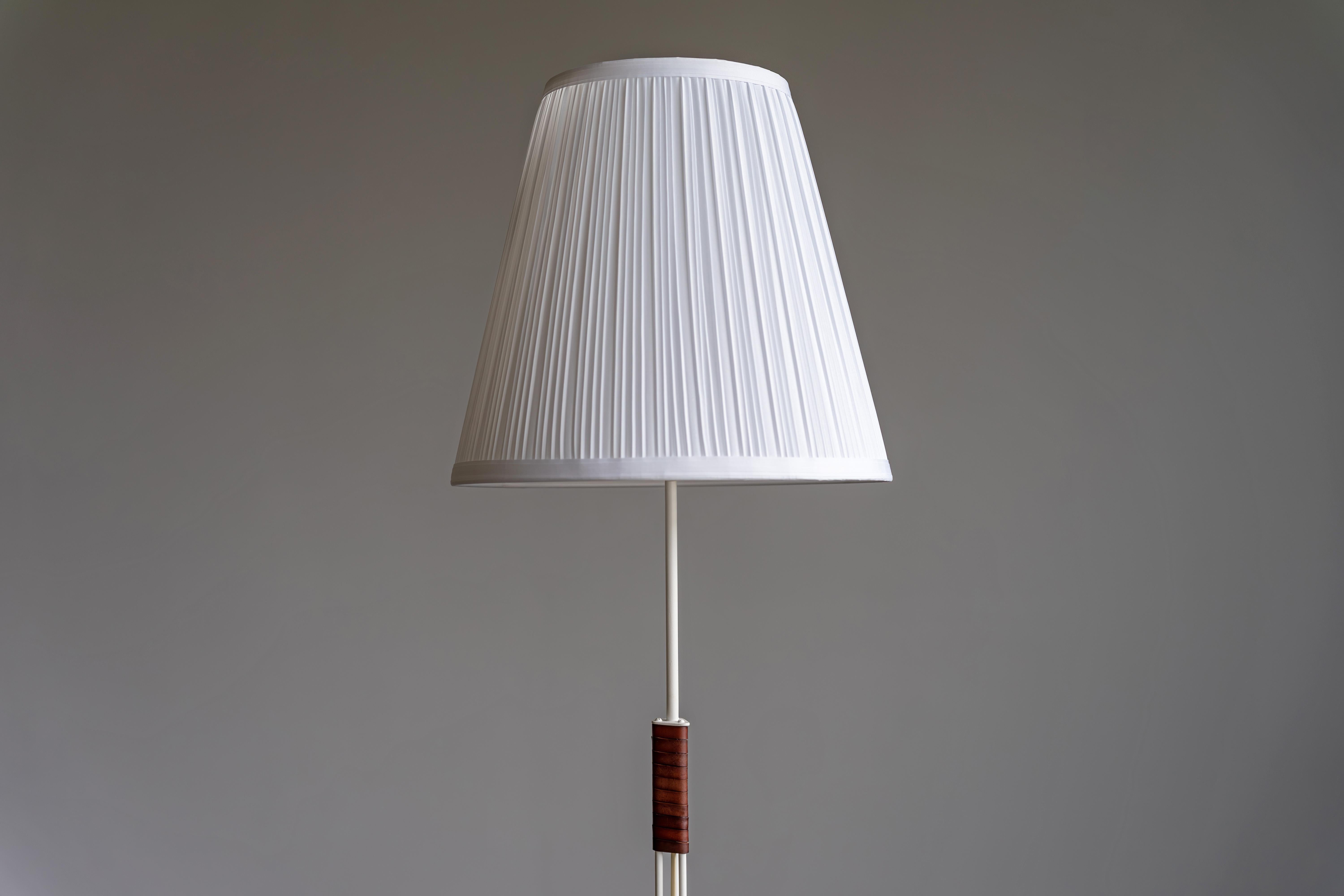 Steel Scandinavian Modern Floor Lamp by Hans-Agne Jakobsson AB, Markaryd For Sale