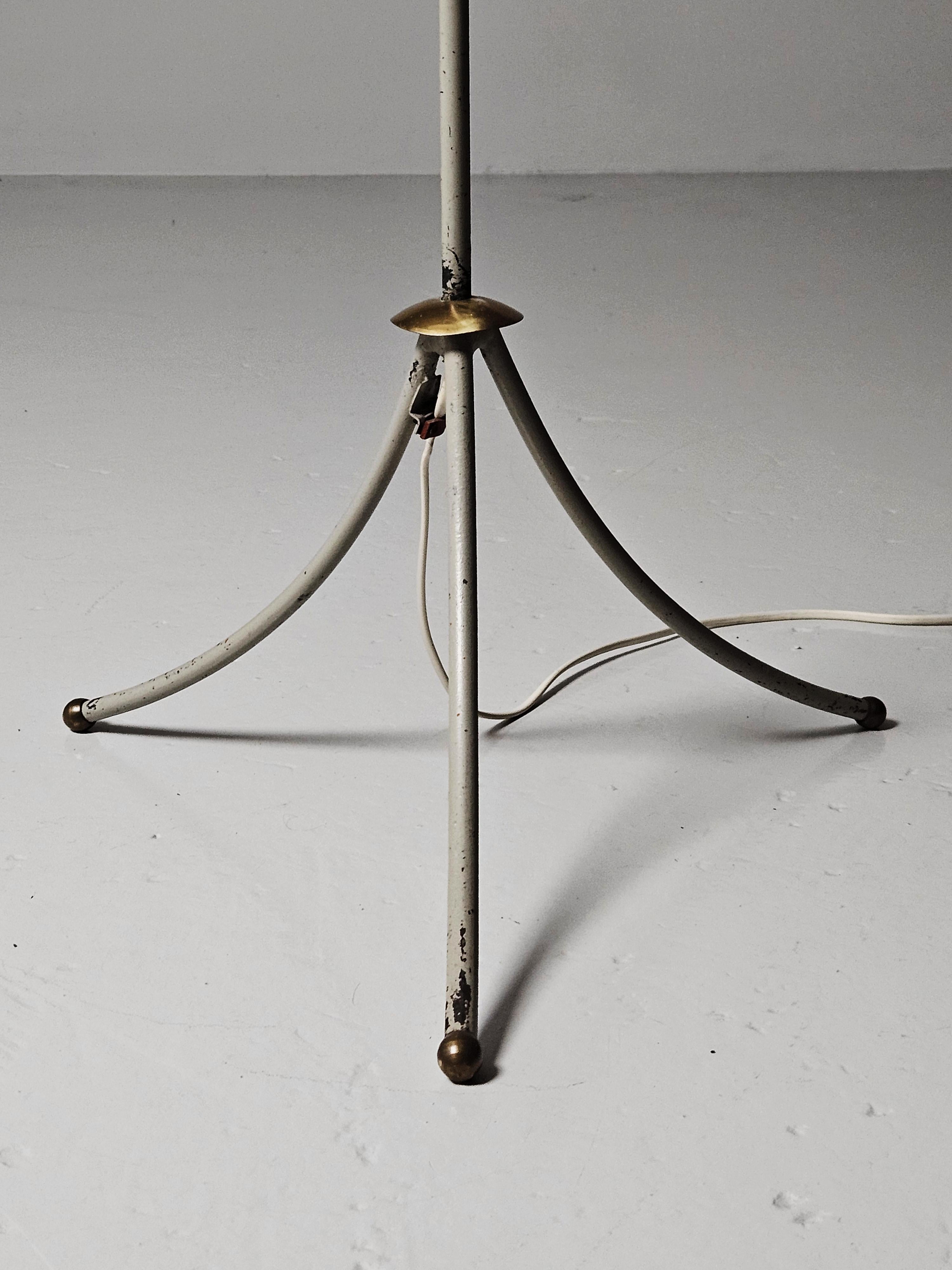 20th Century Scandinavian modern floor lamp by unknown designer, Sweden, 1960s For Sale