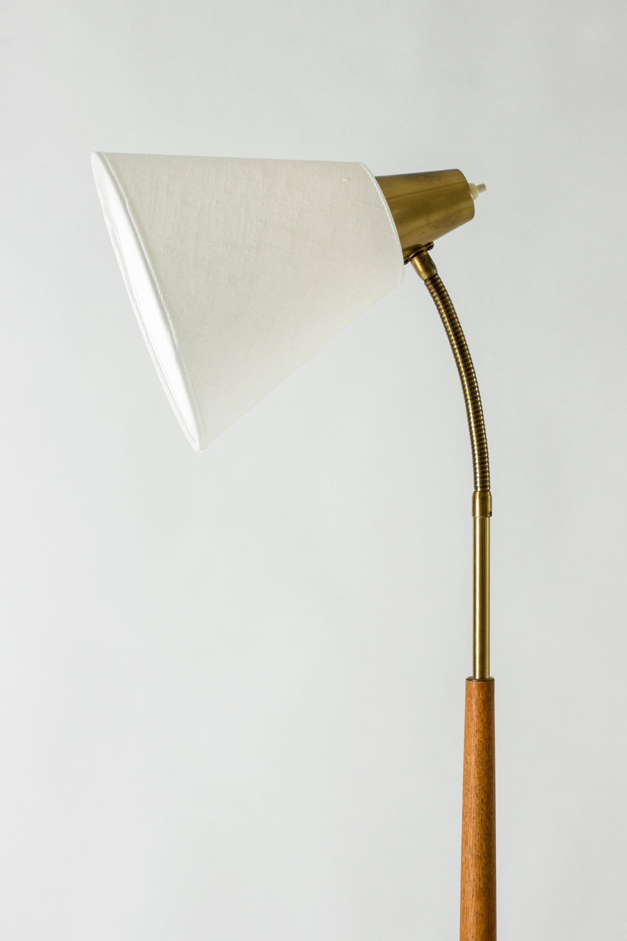Scandinavian Modern Floor Lamp from Falkenbergs Belysning, 1950s In Good Condition In Stockholm, SE