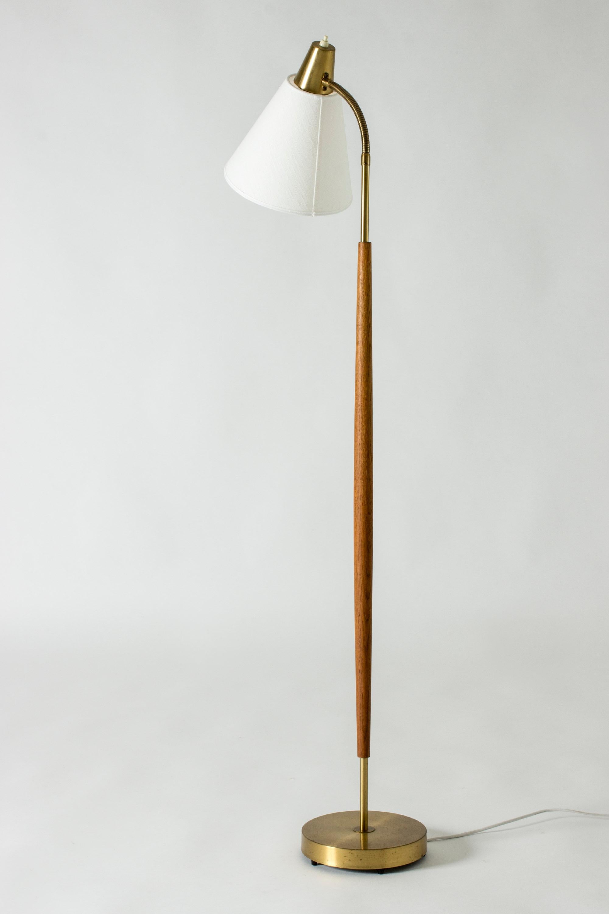 Mid-20th Century Scandinavian Modern Floor Lamp from Falkenbergs Belysning, 1950s