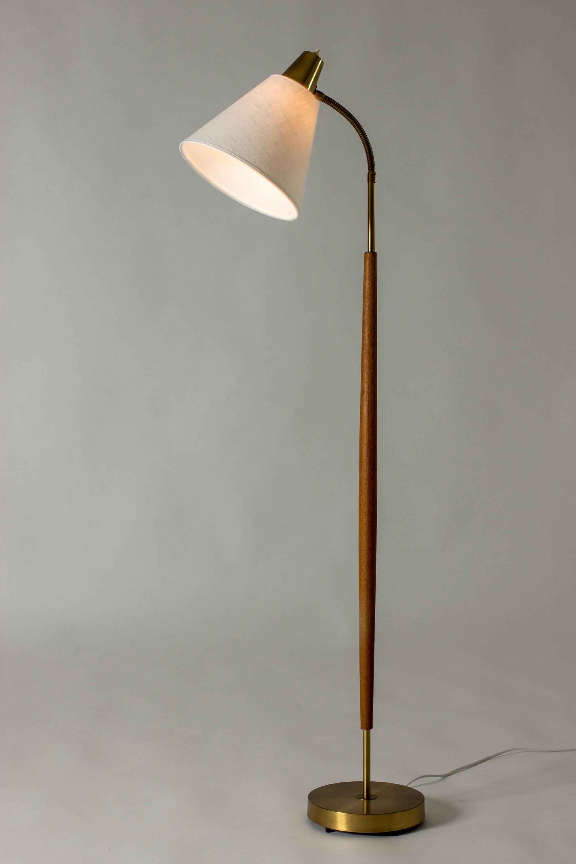 Scandinavian Modern Floor Lamp from Falkenbergs Belysning, 1950s 1
