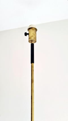 Scandinavian Modern Floor Lamp in Brass from Lilux, Sweden 1960s