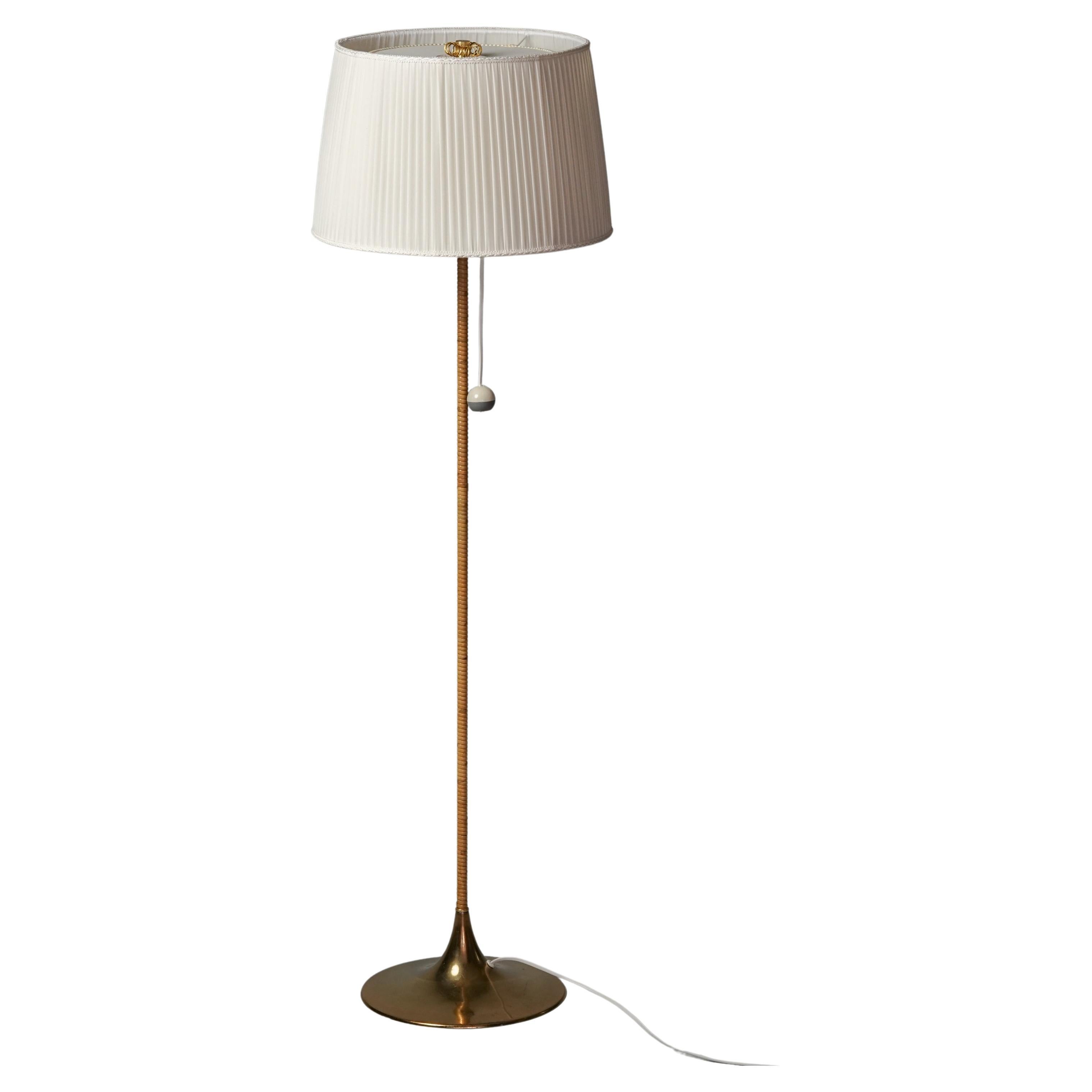 Scandinavian Modern Floor Lamp in Paavo Tynell Style, 1950s/1960s