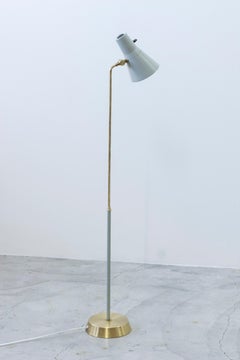 Scandinavian modern Floor lamp no. 285 by Karlskrona Lampfabrik, Sweden 50s