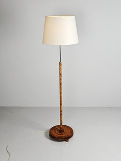 Lampada da terra moderna scandinava, modello raro, anni '40