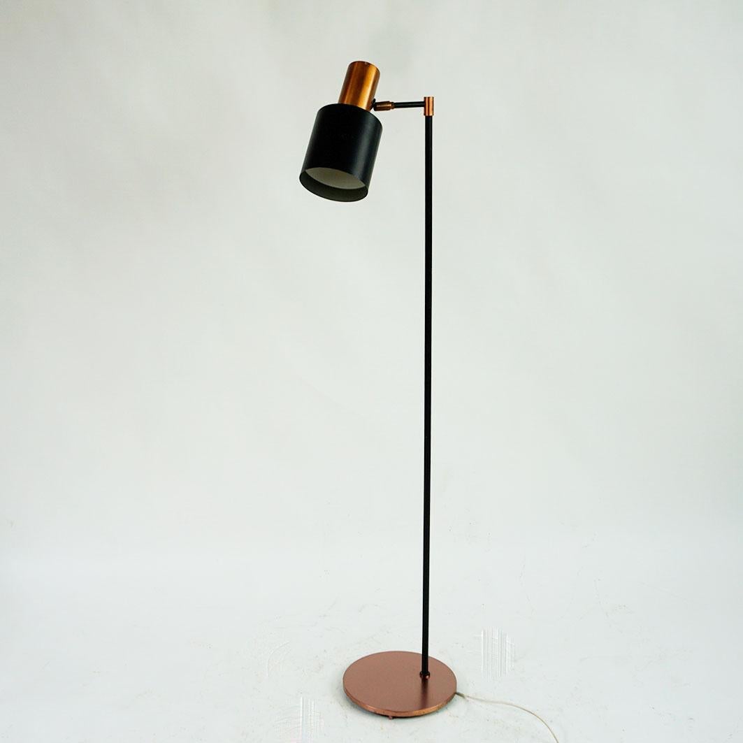 Scandinavian Modern Floor Lamp Studio by Jo Hammerborg for Fog and Morup In Good Condition In Vienna, AT
