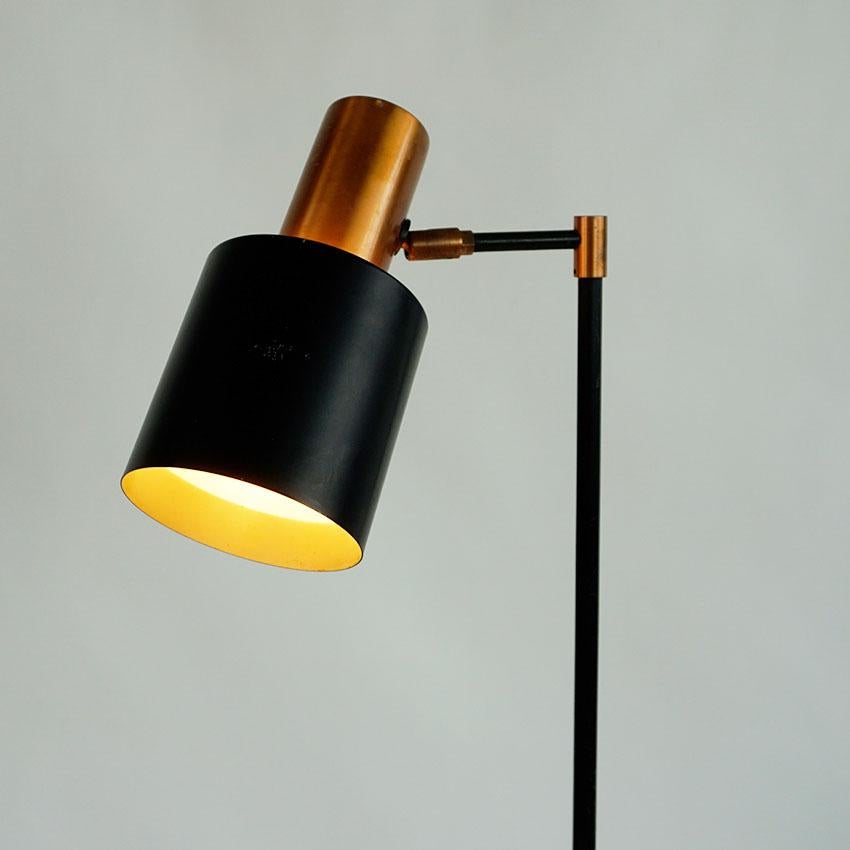 Mid-20th Century Scandinavian Modern Floor Lamp Studio by Jo Hammerborg for Fog and Morup