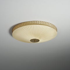 Scandinavian Modern Flush Mount, Finland, 1950s