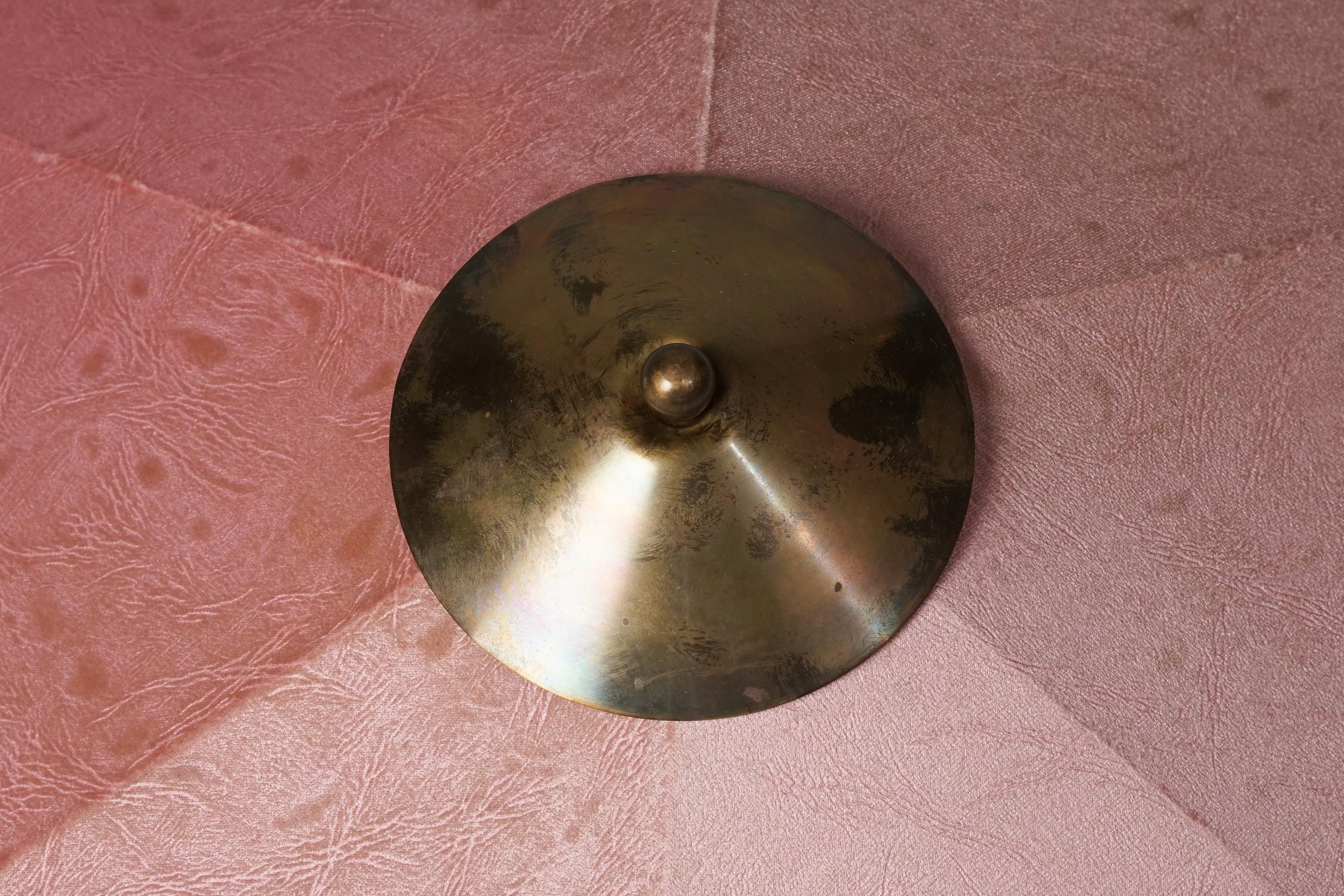 Scandinavian Modern Flush Mount, Finland, 1950s For Sale 2
