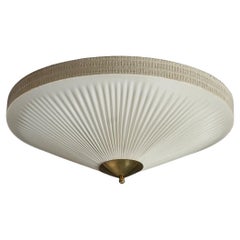 Scandinavian Modern Flush Mount, Finland, 1950s