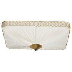 Scandinavian Modern Flush Mount Model 11025 by Idman, circa 1950s