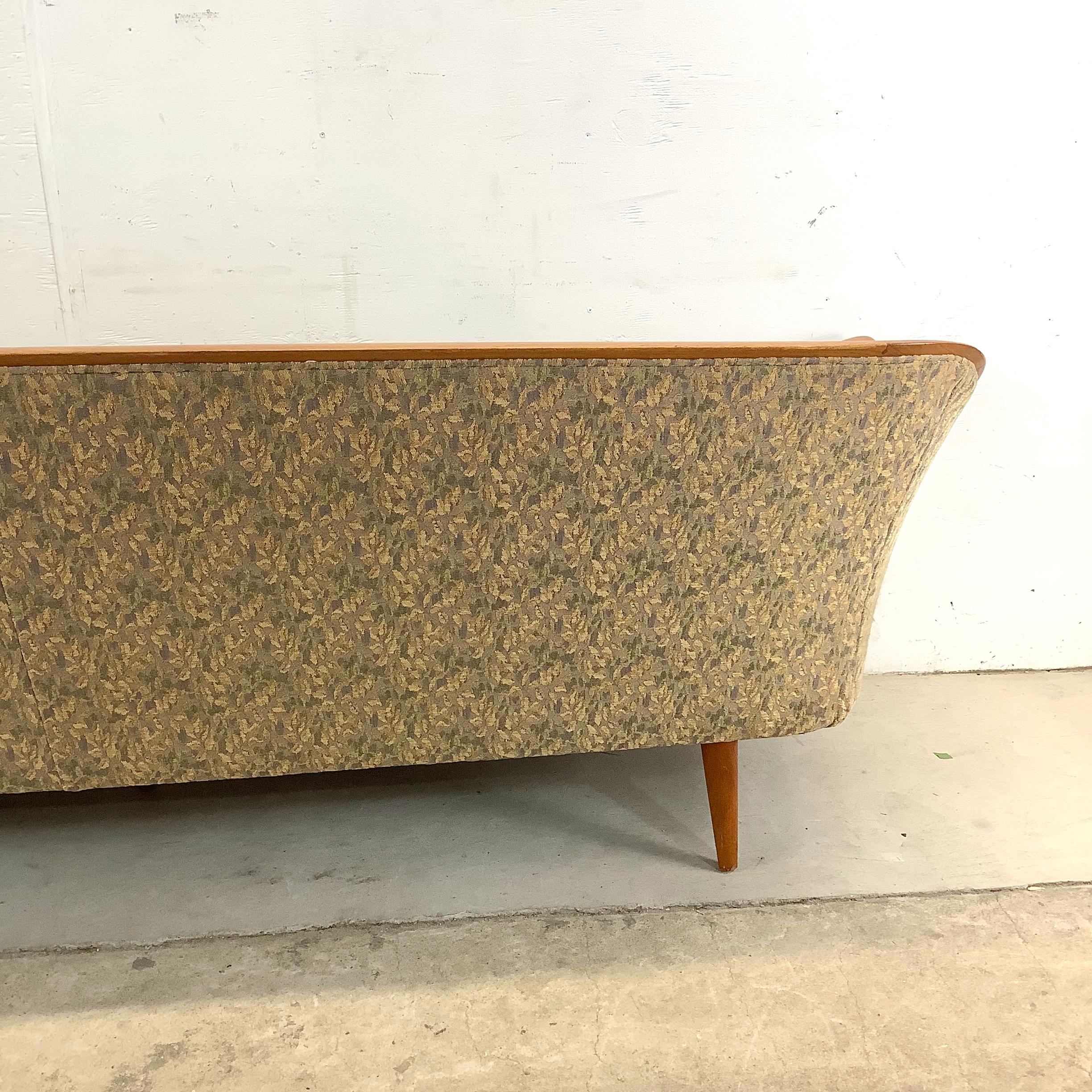 Scandinavian Modern Four Seat Sofa attr. Fredrik Kayser For Sale 11