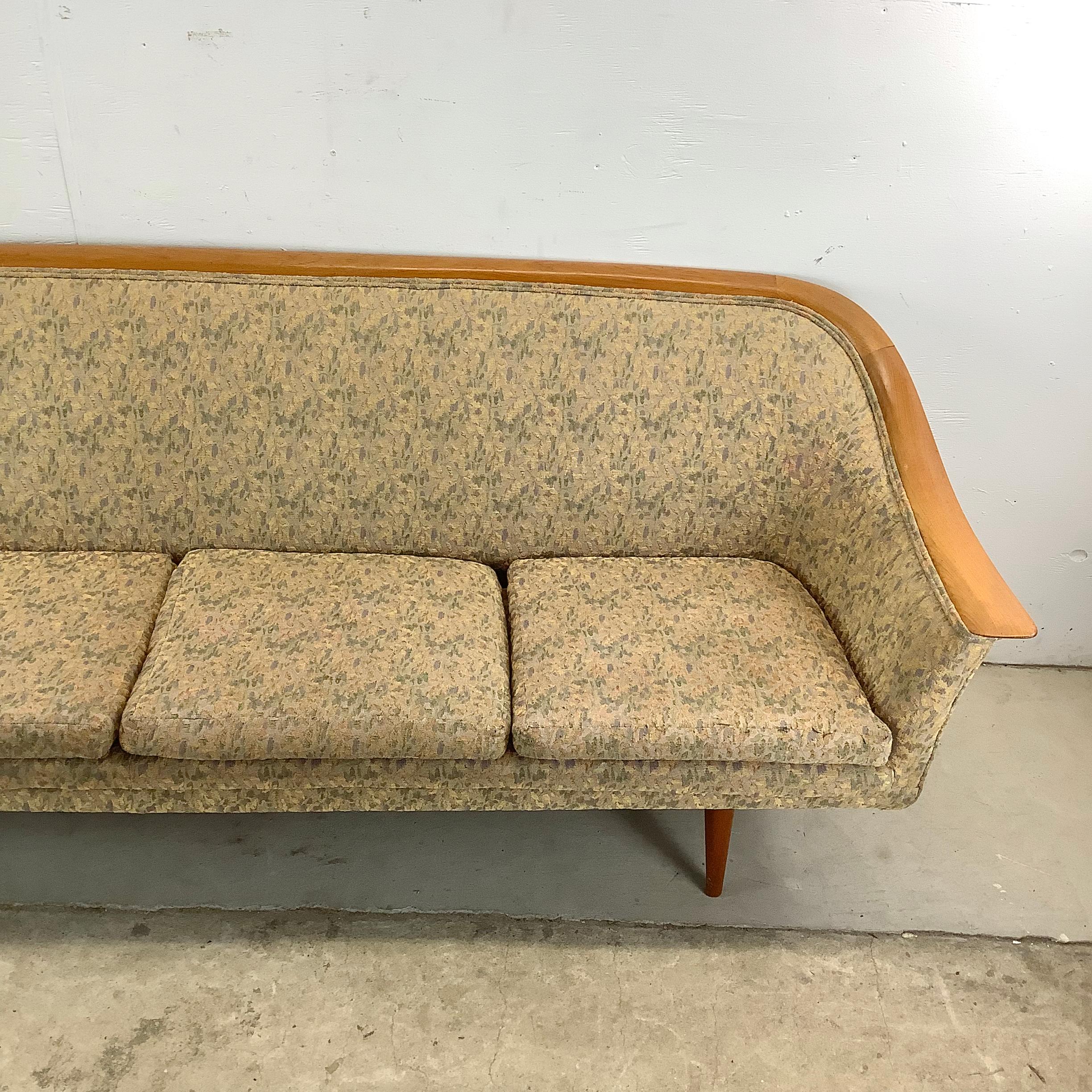 Other Scandinavian Modern Four Seat Sofa attr. Fredrik Kayser For Sale