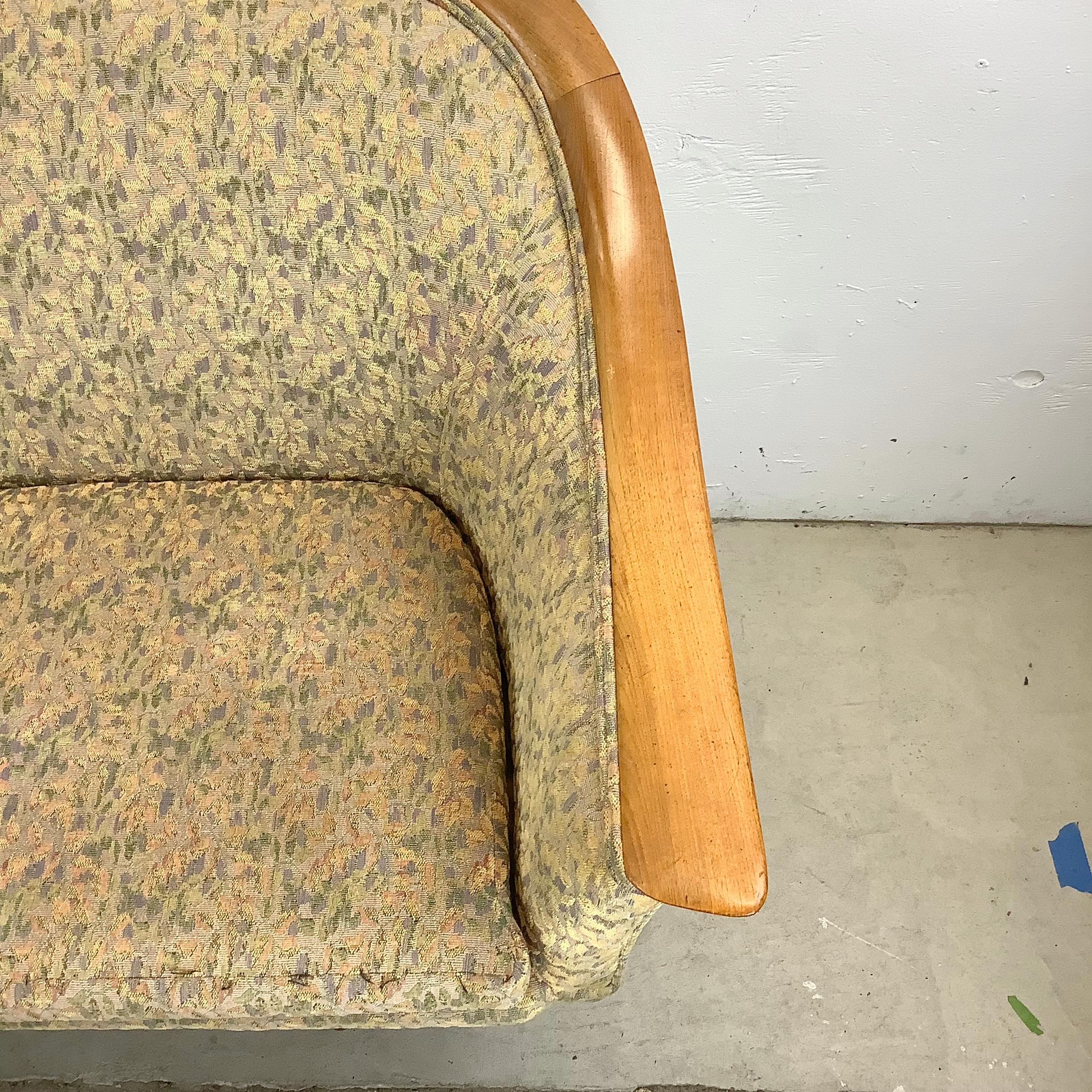 Scandinavian Modern Four Seat Sofa attr. Fredrik Kayser For Sale 3