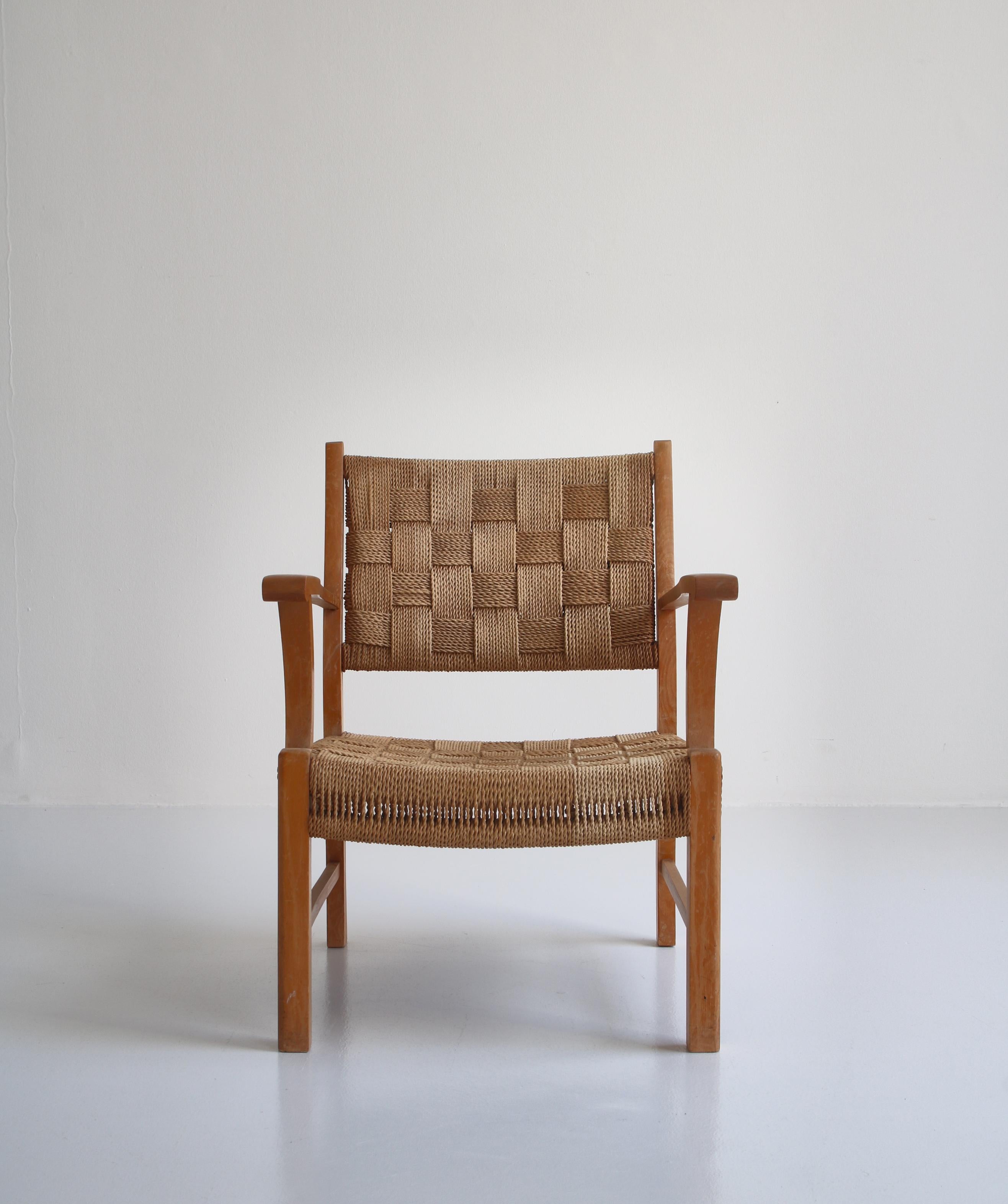 seagrass arm chair