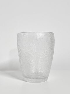 Scandinavian Modern "Frosted" Vase Sweden, ca 1930-1940s