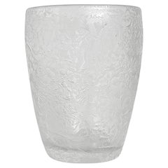 Scandinavian Modern "Frosted" Vase Sweden, ca 1930-1940s
