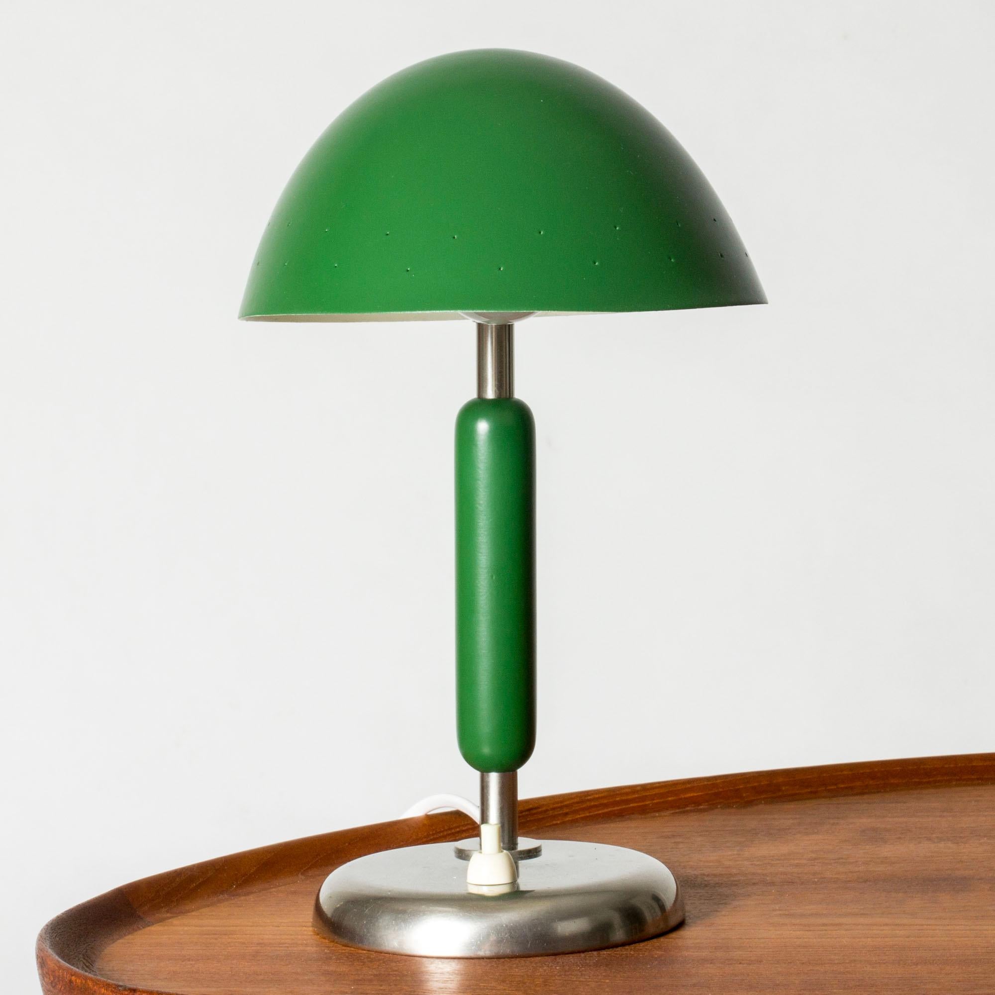 Swedish Scandinavian Modern Functionalist Table Lamp by Harald Notini, Sweden, 1930s For Sale