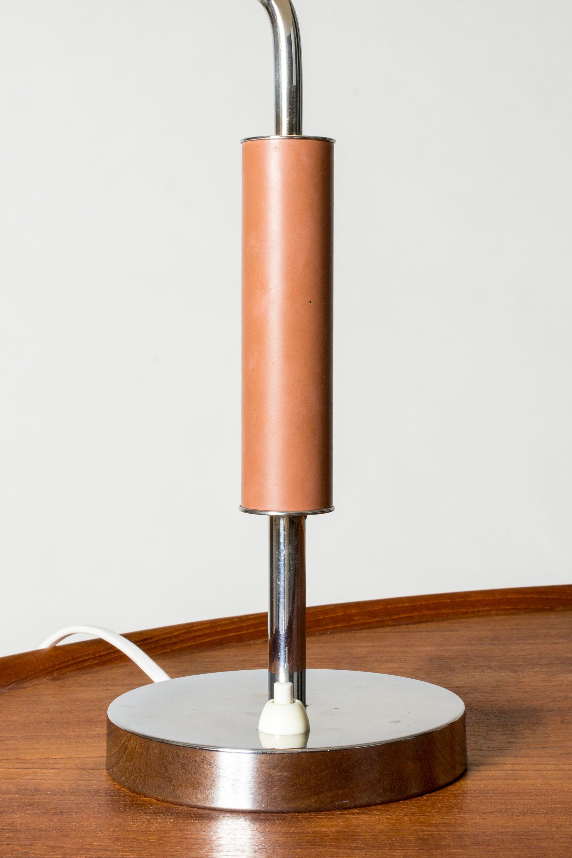 Swedish Scandinavian Modern Functionalist Table Lamp from Boréns, Sweden, 1930s For Sale