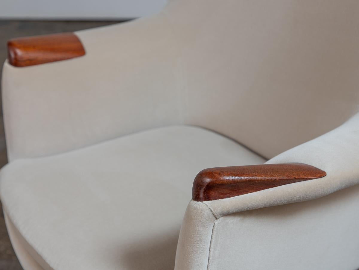 Mid-Century Modern Scandinavian Modern Gerhard Berg Mama Bear Lounge Chair For Sale