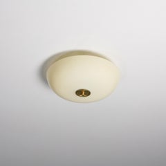 Skandinavisch-moderne Glaseinbauleuchte, Itsu Oy, Finnland, 1950er Jahre