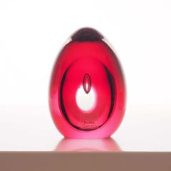 Scandinavian Modern Glass Sculpture by Mona Morales-Schildt for Kosta, Sweden