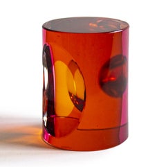 Scandinavian Modern Glass Sculpture by Swedish Designer Mona Morales-Schildt