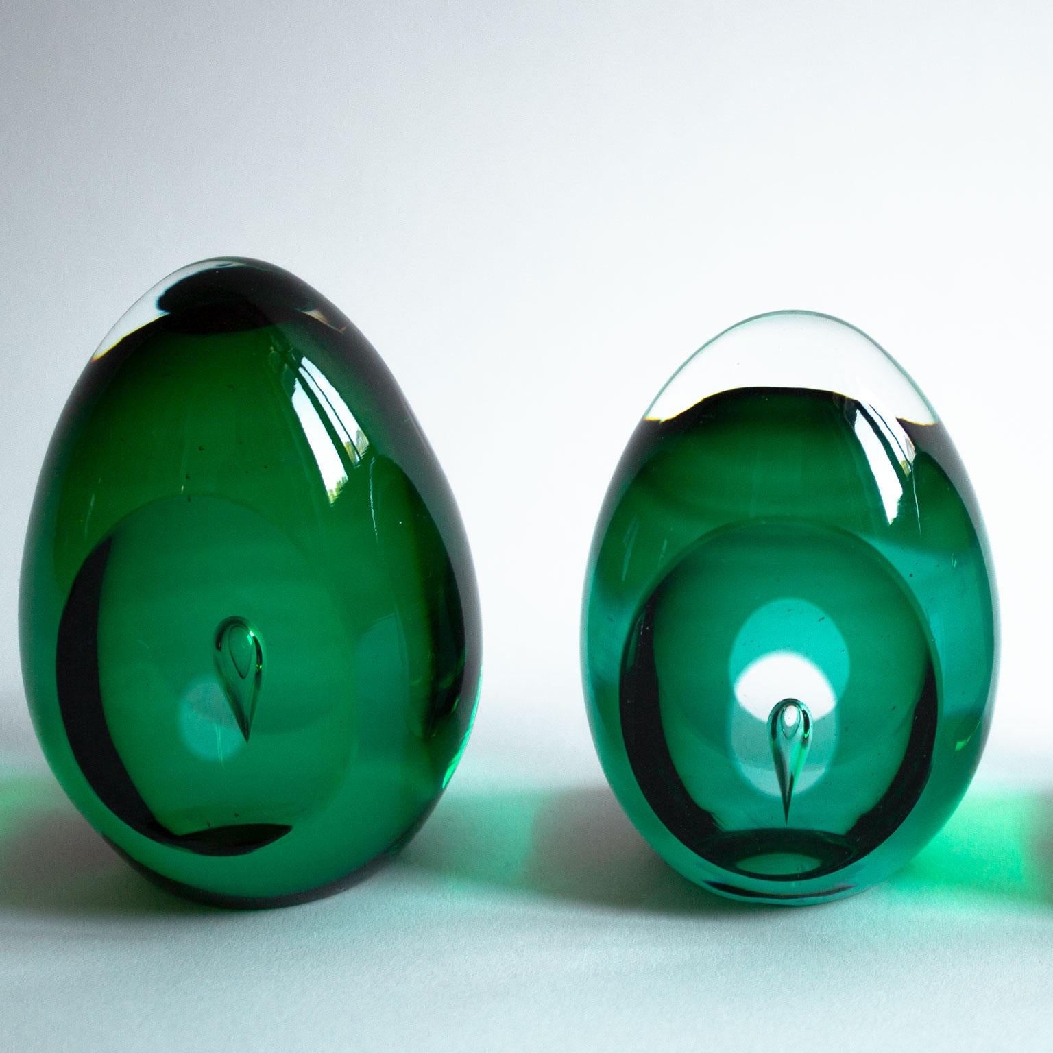 Mid-20th Century Scandinavian Modern Glass Sculpture by Swedish Designer Mona Morales-Schildt For Sale
