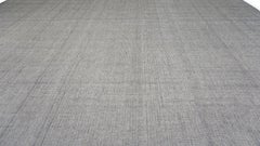 Scandinavian Modern Grey Colored Wool Kilim 9'6''x14'4''