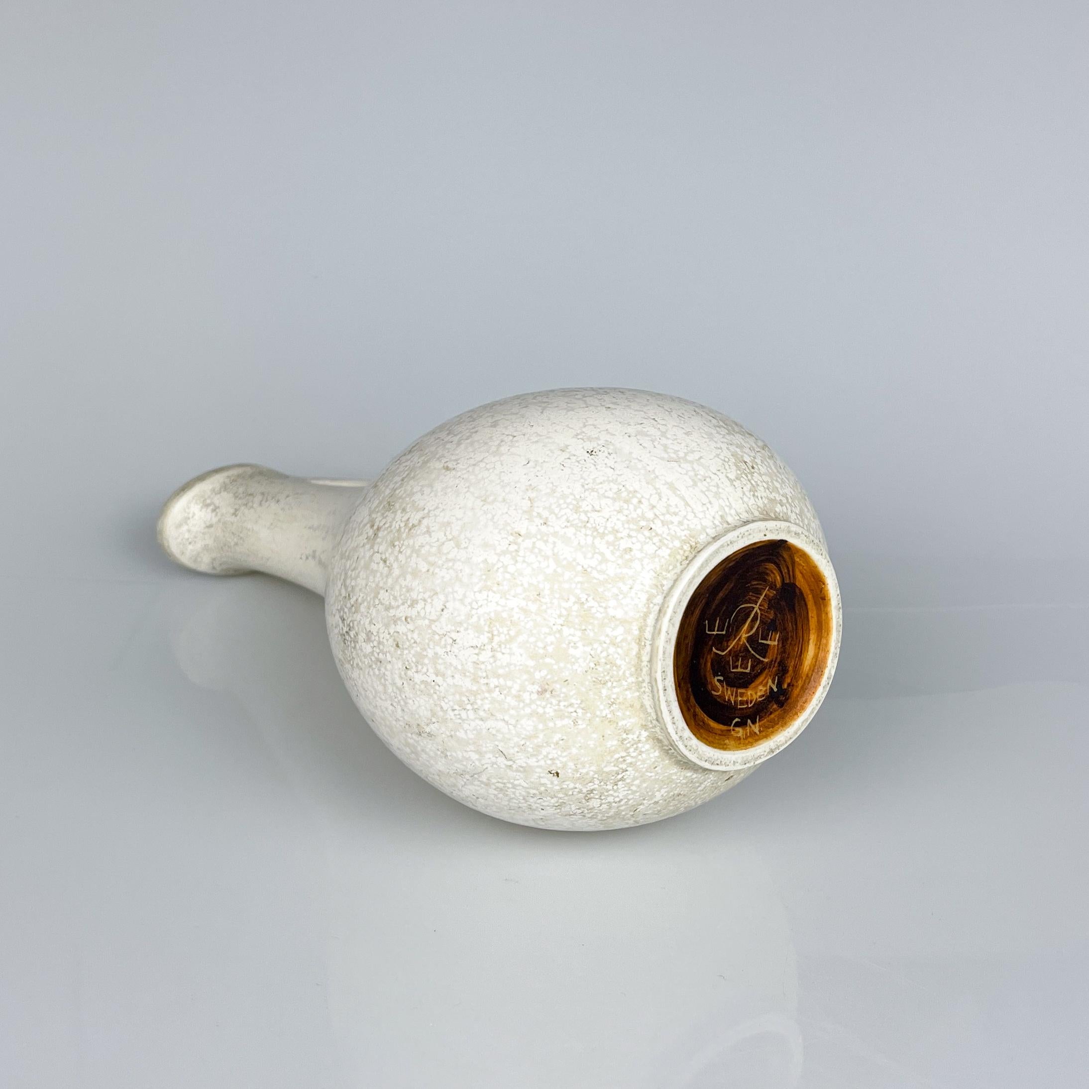 Scandinavian Modern Gunnar Nylund Stoneware vase pitcher Rörstrand ca 1955 For Sale 5