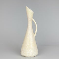 Skandinavische Moderne Gunnar Nylund Steingut Vase Krug Rörstrand ca 1955