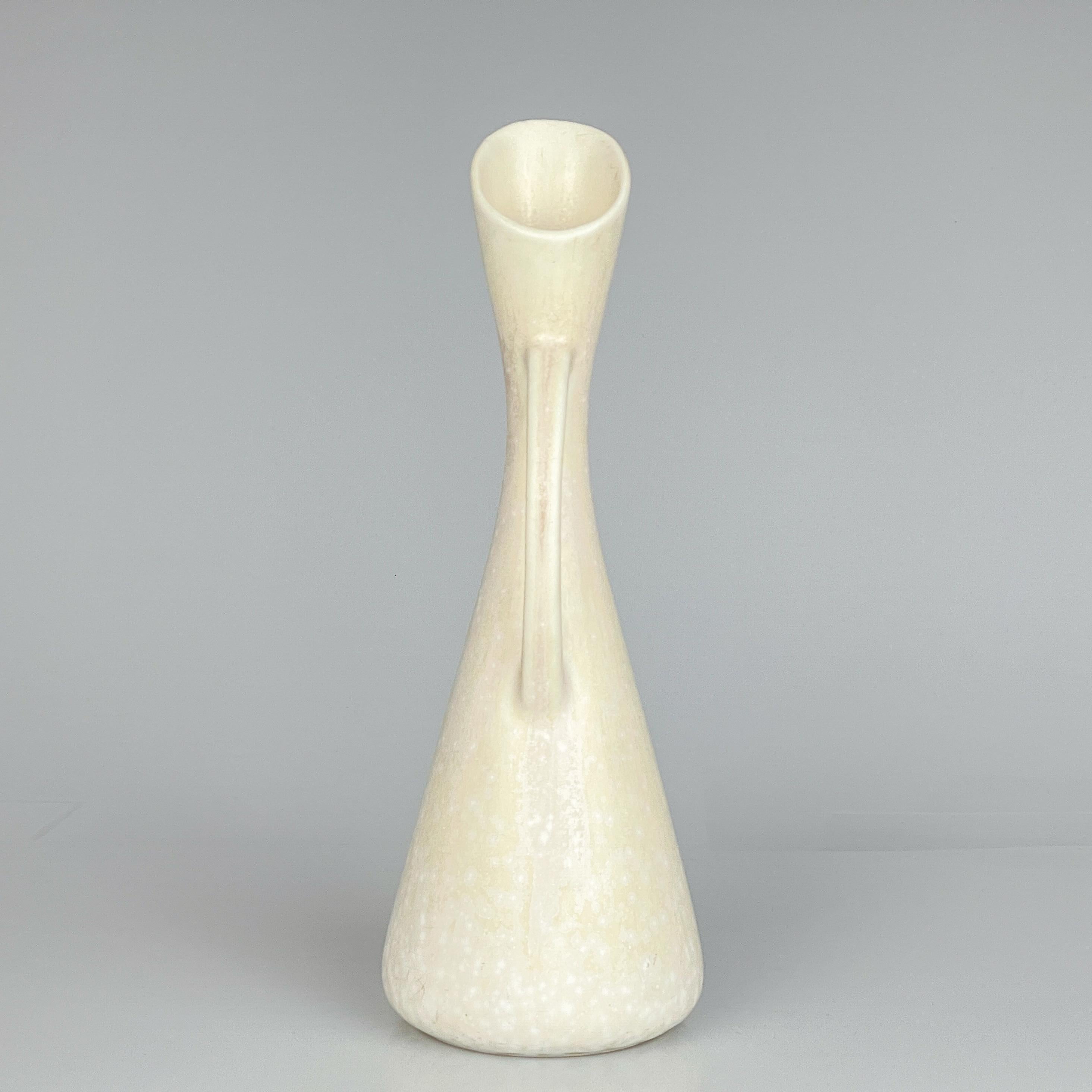 Scandinavian Modern Gunnar Nylund Stoneware vase pitcher Rörstrand ca 1955 For Sale 1
