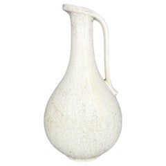 Skandinavische Moderne Gunnar Nylund Steingut Vase Krug Rörstrand ca 1955