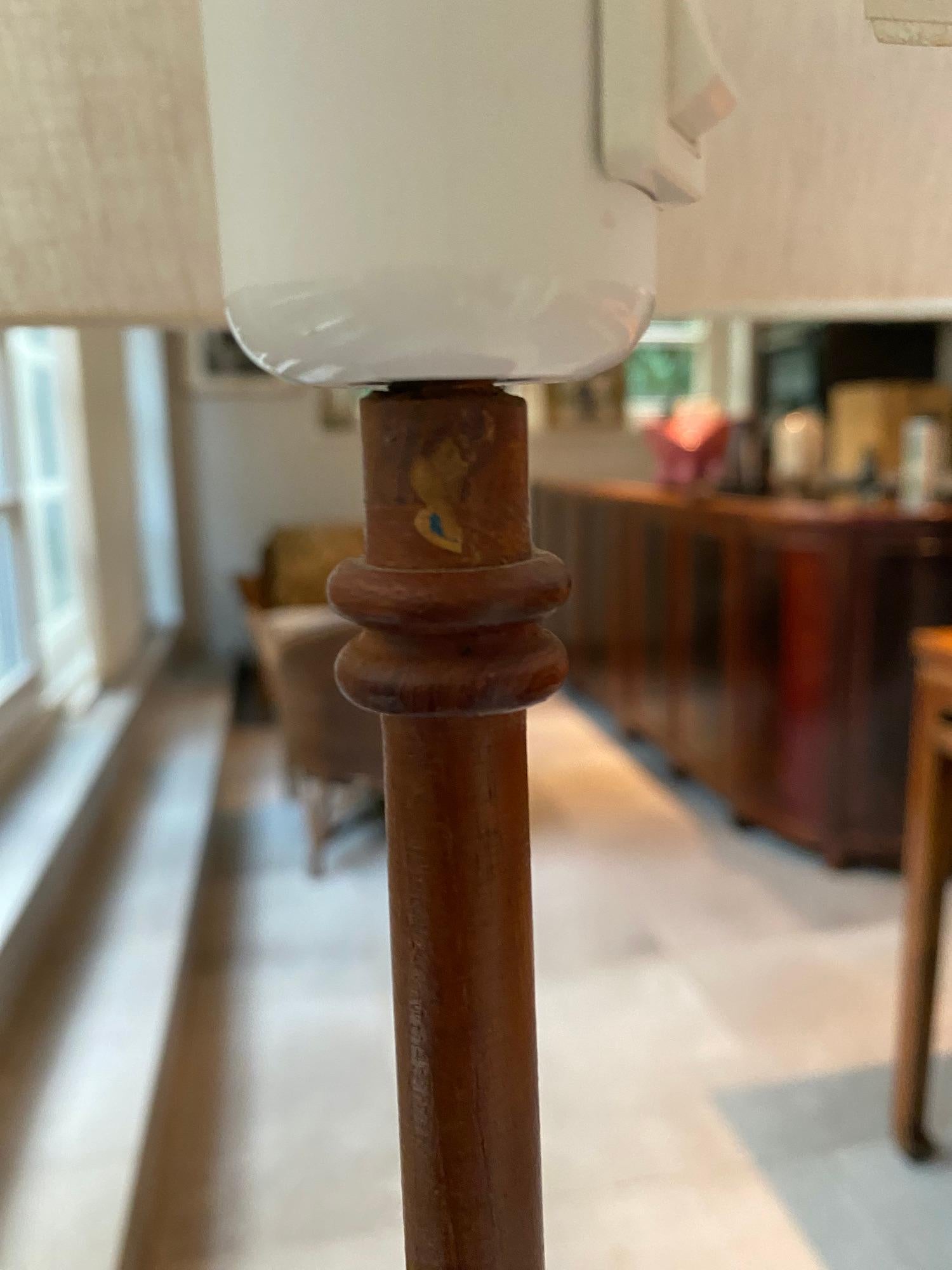 Lampada da terra The Scandinavian Modern Hans-Agne Jakobsson Teak e ottone, anni '60 in vendita 6