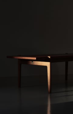 Scandinavian Modern Hans J. Wegner Teak & Oakwood Table Model "JH-575" , 1950s