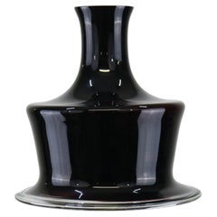 Holmegaard lampe à suspension moderne scandinave en verre aubergine « Stella »