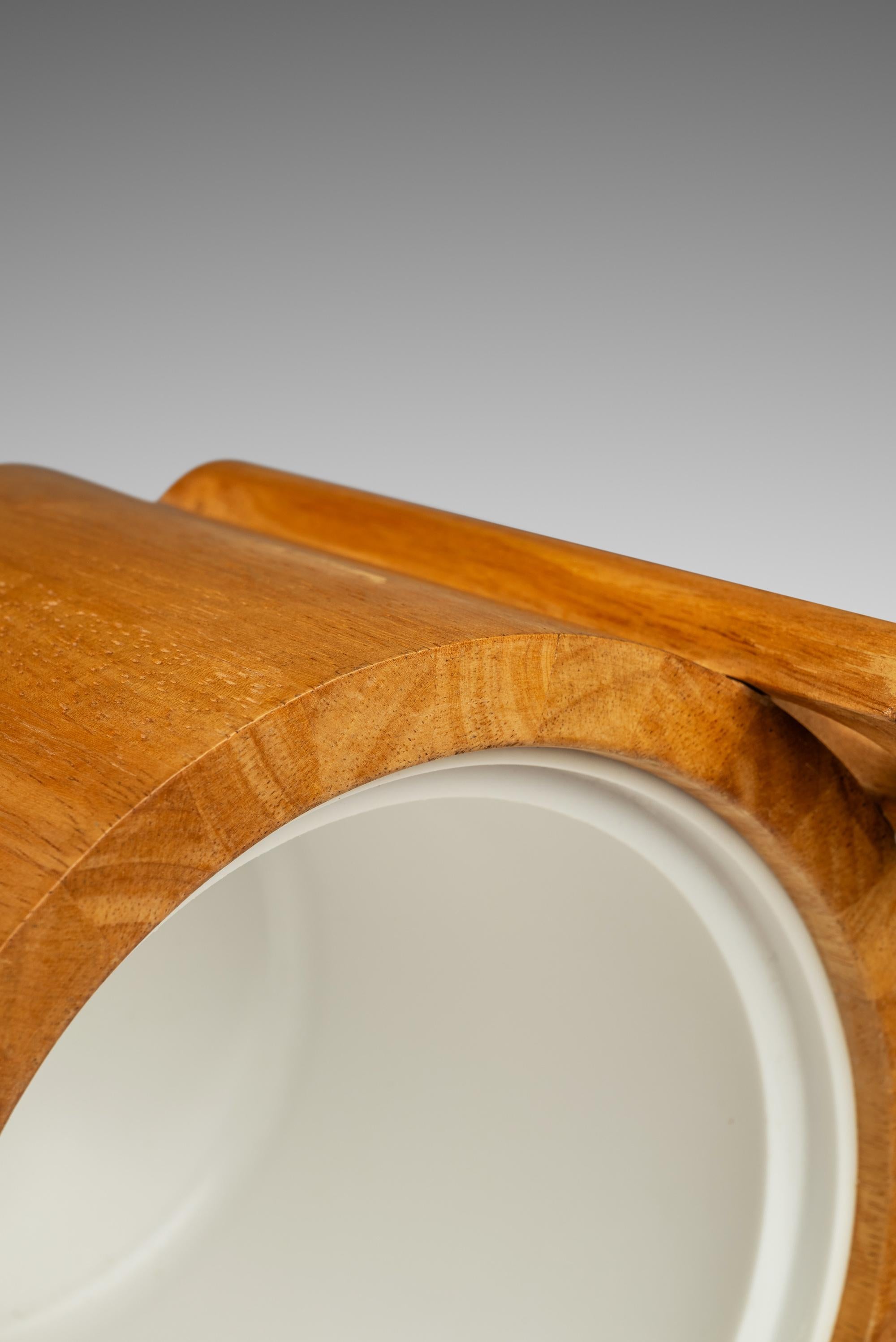 Scandinavian Modern Ice Bucket in Teak by ROYAL TEAK Designs, Thailand, c. 1970s For Sale 8
