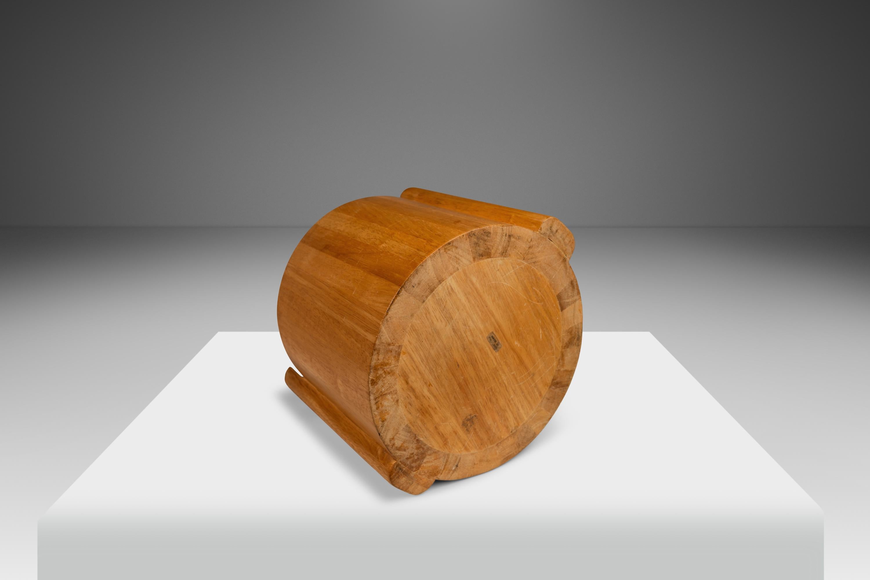 Scandinavian Modern Ice Bucket in Teak by ROYAL TEAK Designs, Thailand, c. 1970s For Sale 1