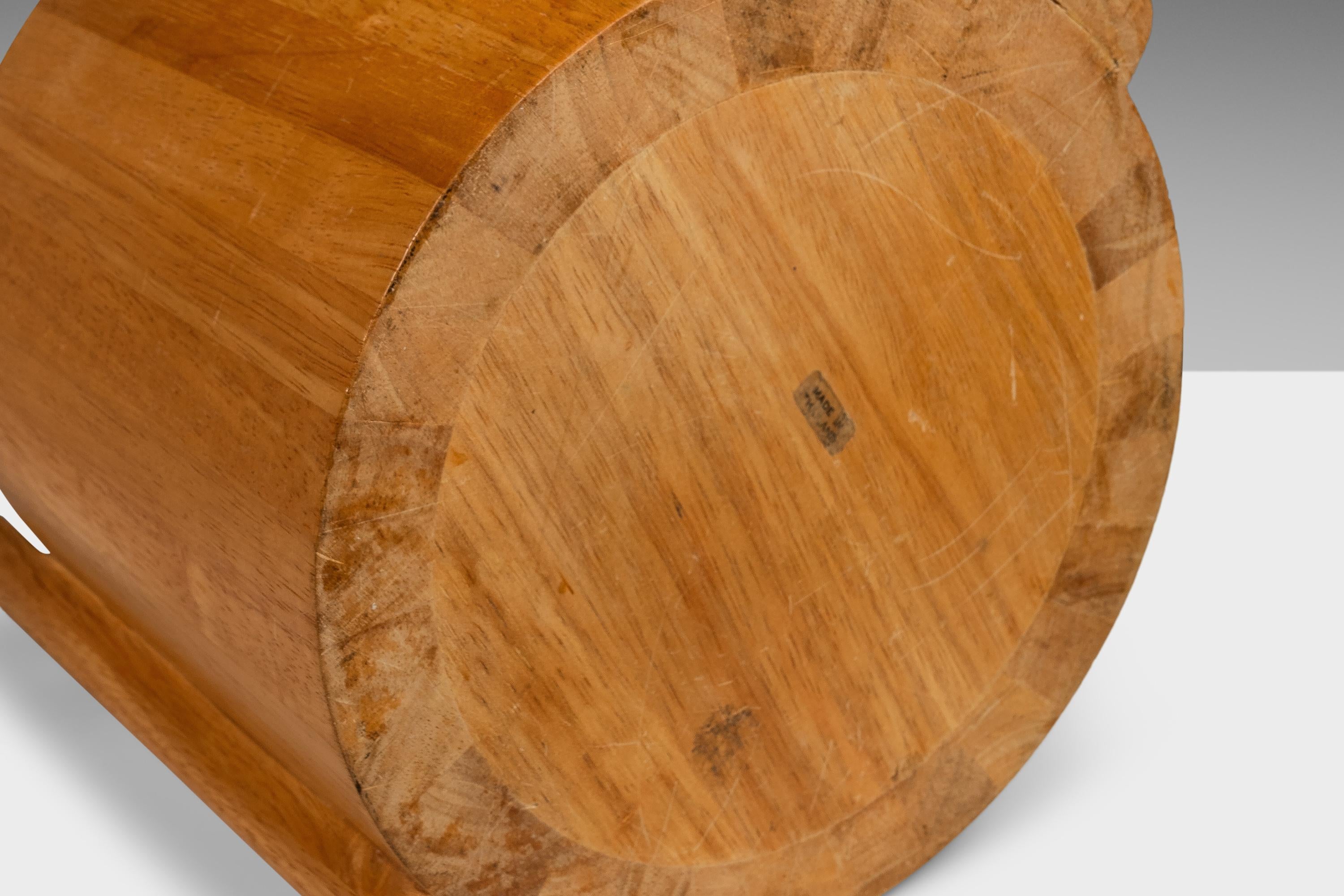 Scandinavian Modern Ice Bucket in Teak by ROYAL TEAK Designs, Thailand, c. 1970s For Sale 3