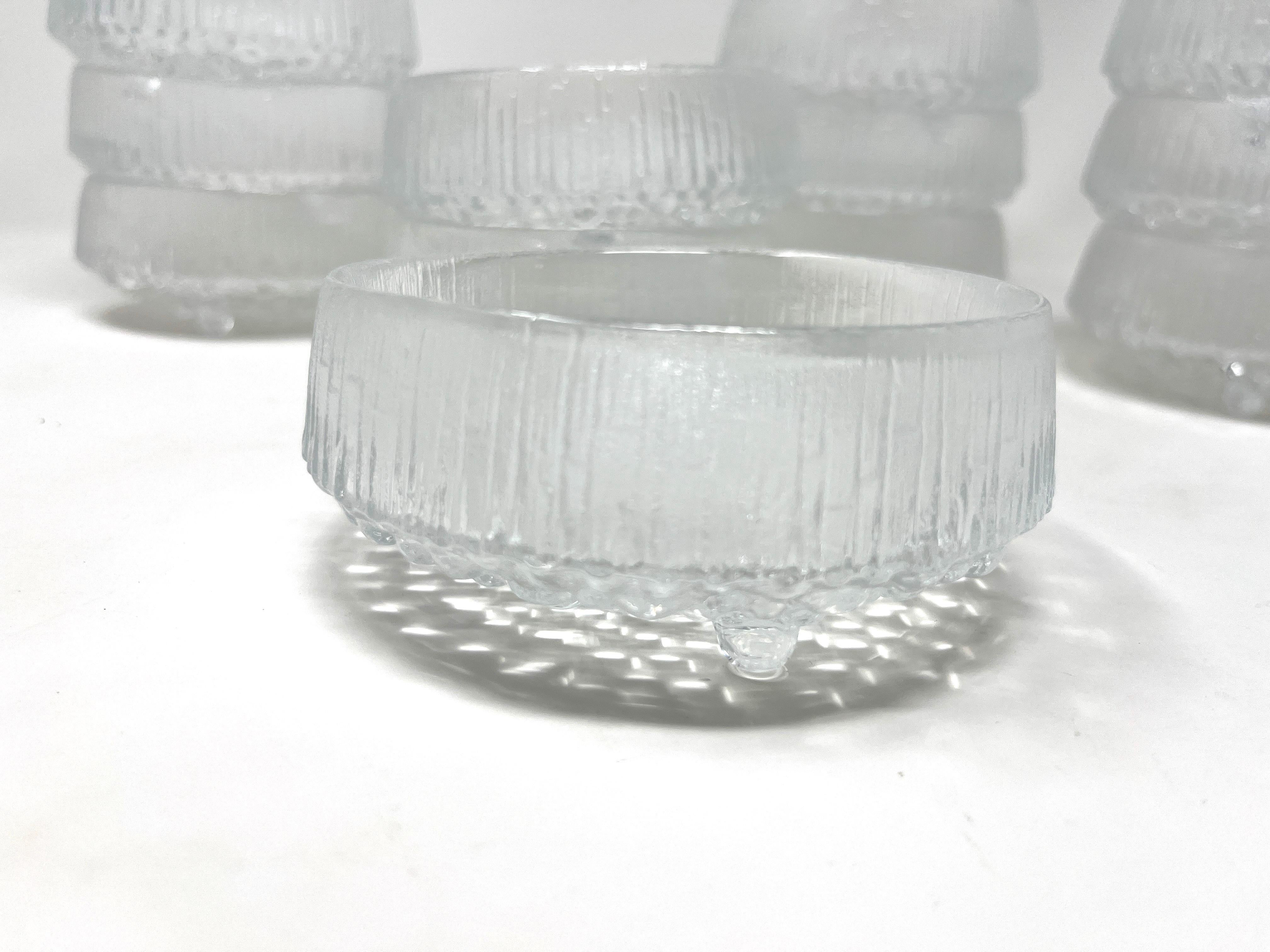 Juego de 12 fruteros escandinavos modernos IIttala de Tapio Wirkkala en Bueno estado para la venta en Chicago, IL