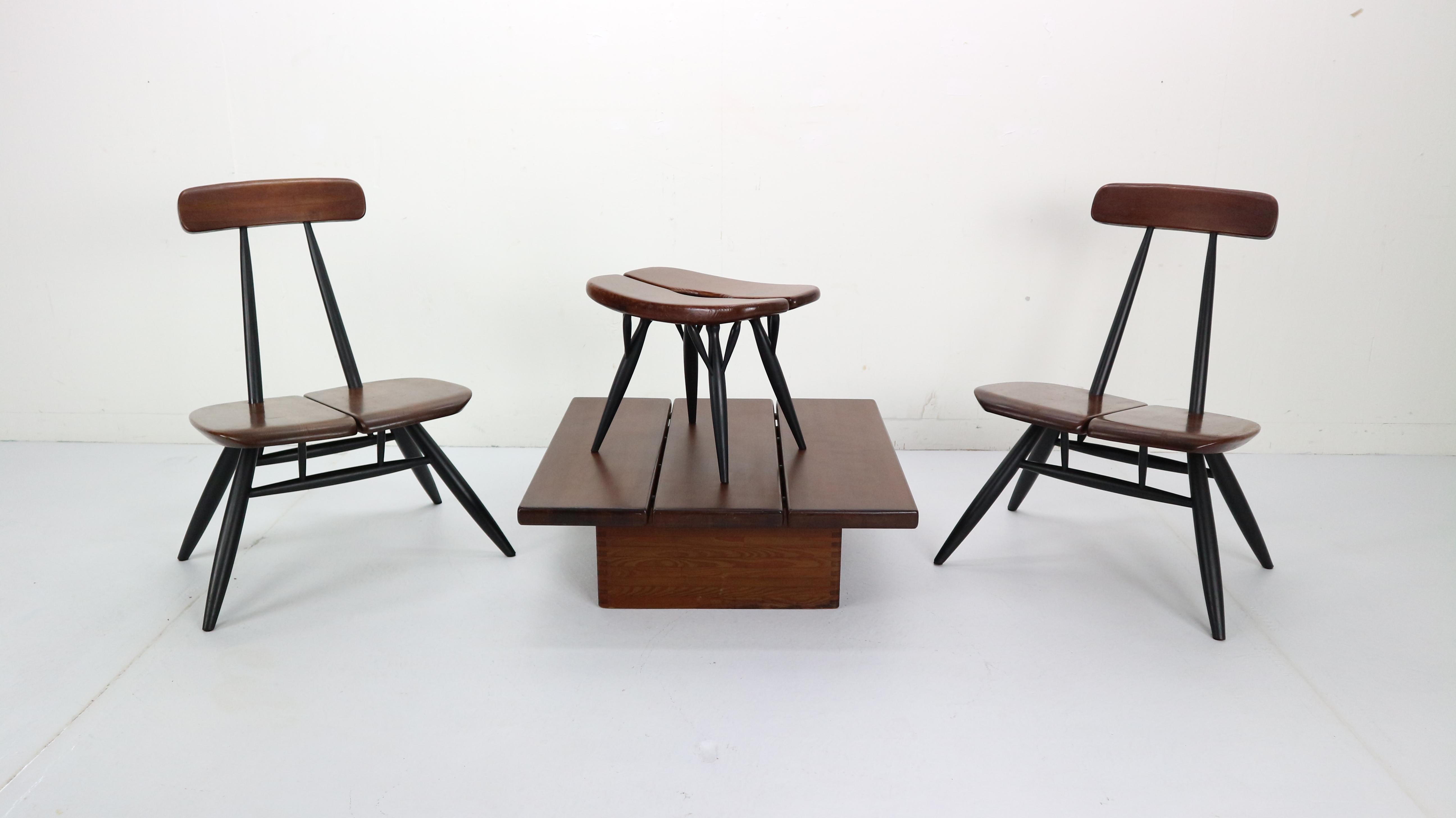 Scandinavian Modern- Ilmari Tapiovaara Pirkka Coffee Table, 1955 Finland 7