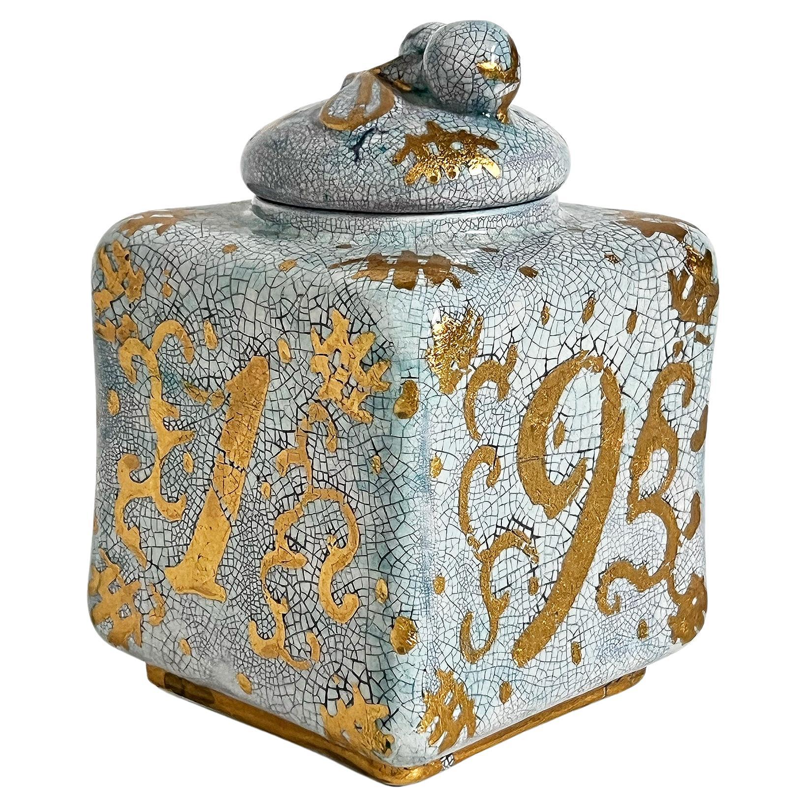 Vaso in ceramica smaltata The Modern Scandinavian, Wilhelm Kåge, Gustavsberg -1925