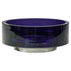 Scandinavian Modern Kaj Franck Model N 402 Glass bowl, Nuutajärvi Notsjö, 1960s