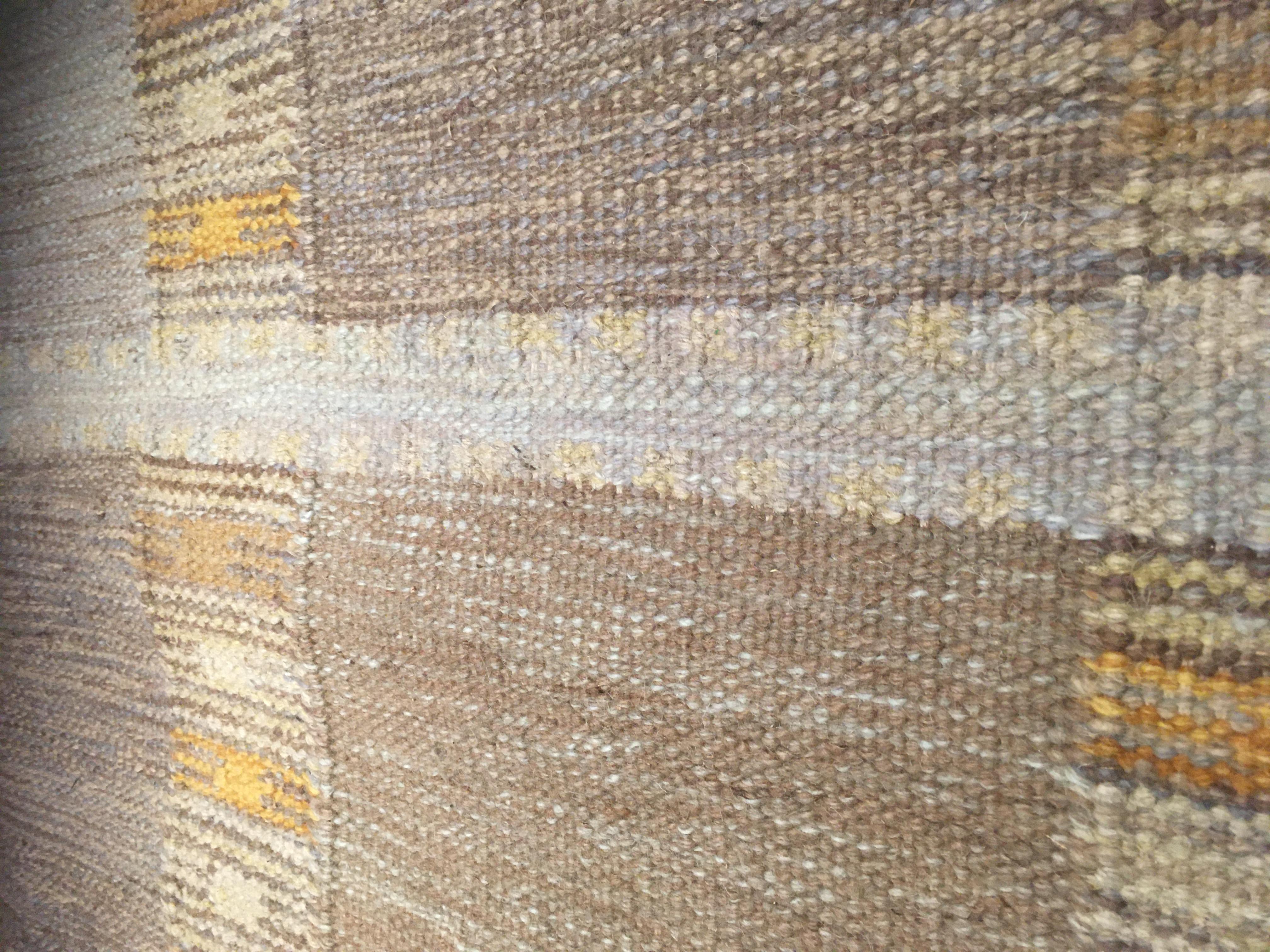 Contemporary Scandinavian Modern Kilim Carpet For Sale