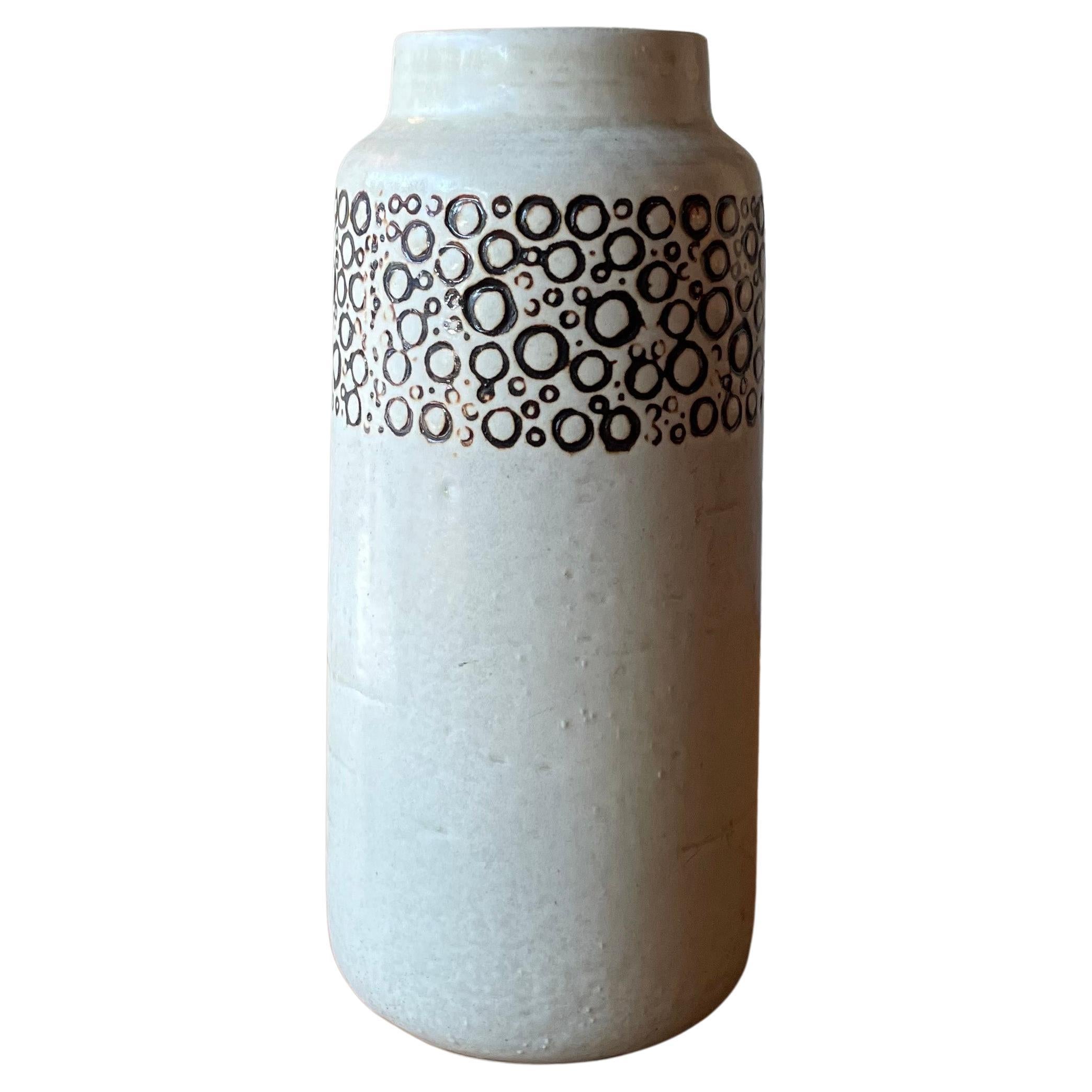 Scandinavian Modern "Kreta" Vase By Britt-Louise Sundell For Gustavsberg Studio For Sale