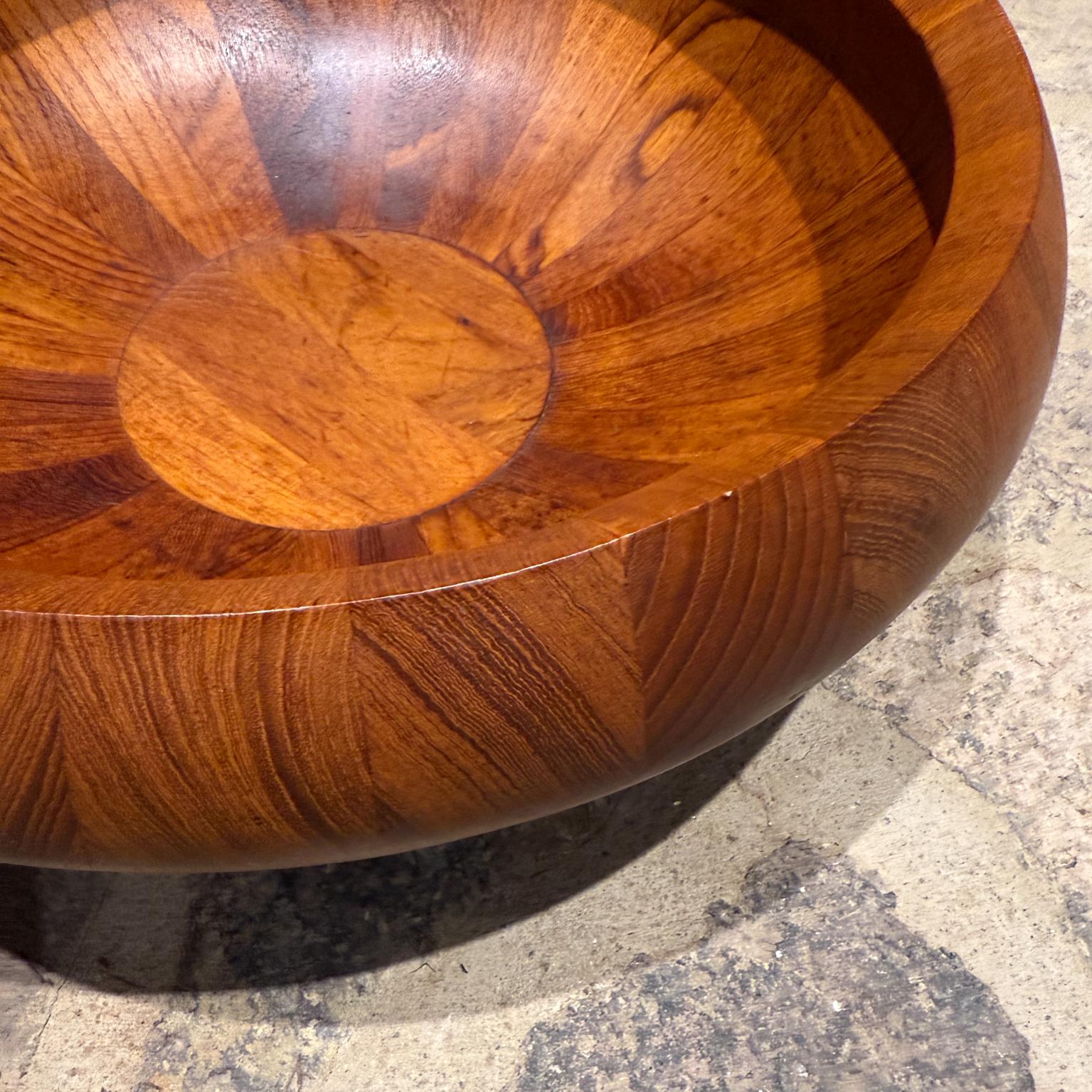 Scandinavian Modern Large Dansk Staved Teak Bowl Jens Quistgaard For Sale 4