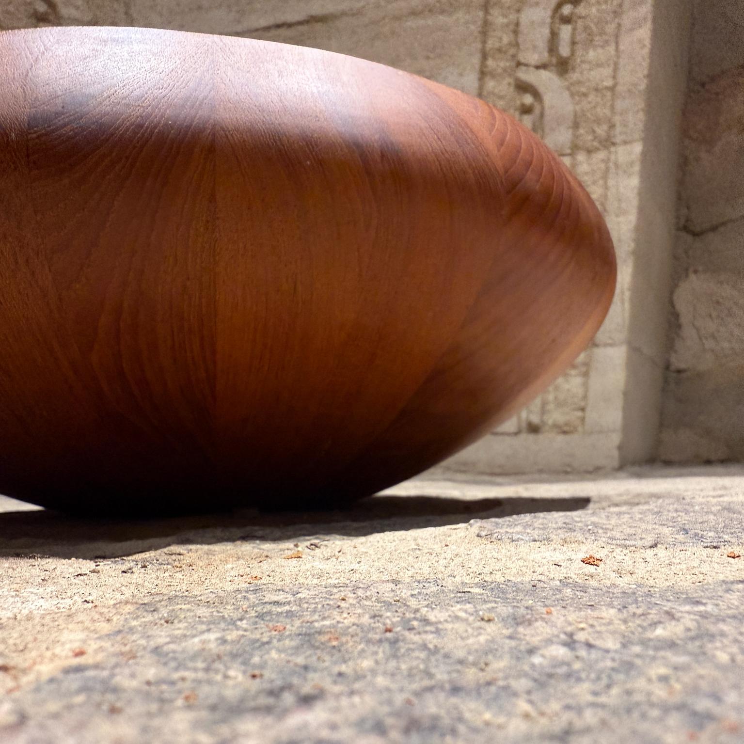 Scandinavian Modern Large Dansk Staved Teak Bowl Jens Quistgaard For Sale 5