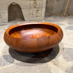 The Modern Scandinavian Grand bol en teck staved Dansk Jens Quistgaard