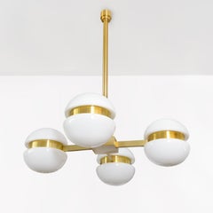 Scandinavian Modern Large, Heikki Turunen Finnish Chandelier, by Ker-Lux, 1970's